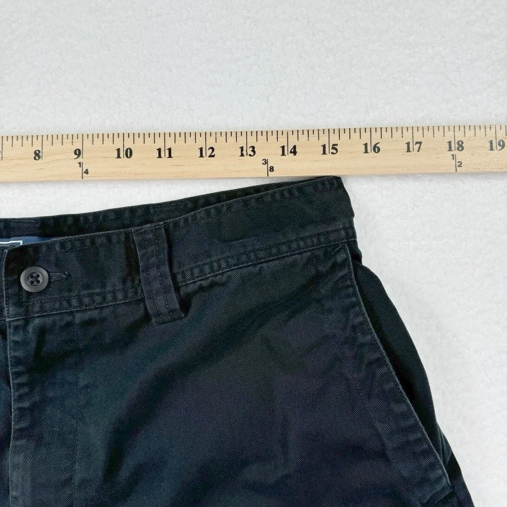 Polo Ralph Lauren Chino Shorts Mens 34 Black Cotton Twill Classic Fit Preppy